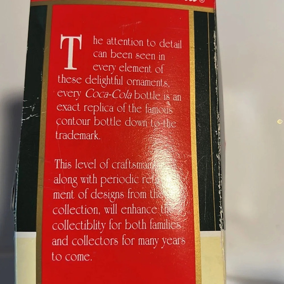 Coca Cola 1998 Christmas tree ornament. - Picture 3 of 5